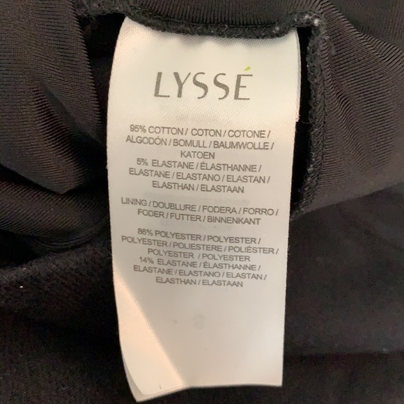 Lysse hip & belly slimming high waist stretch twill jeggings zipper ankle EUC - Picture 8 of 9
